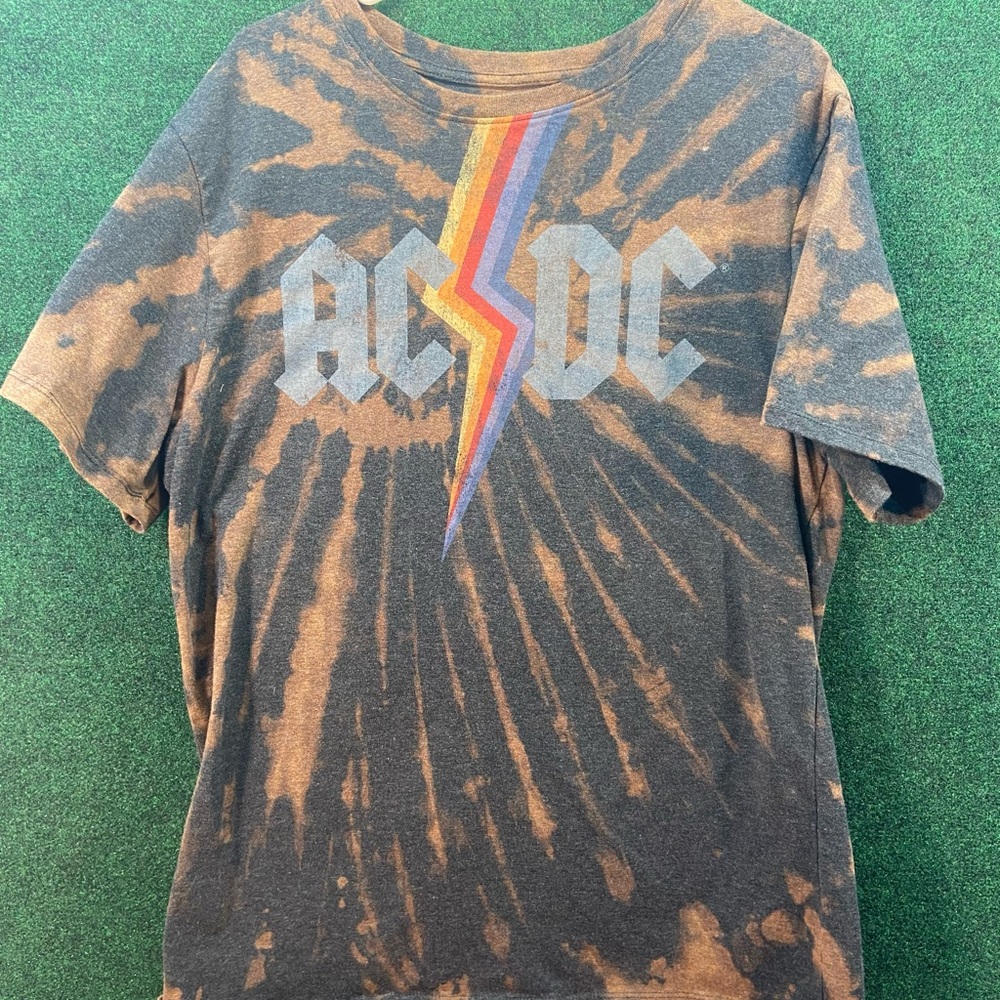 Custom large AC/DC band t shirt